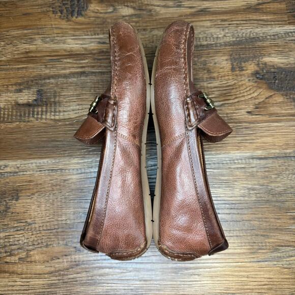 Cole Haan Somerset Link bit brown loafer Leather size 8.5 C25979 - Picture 5 of 9